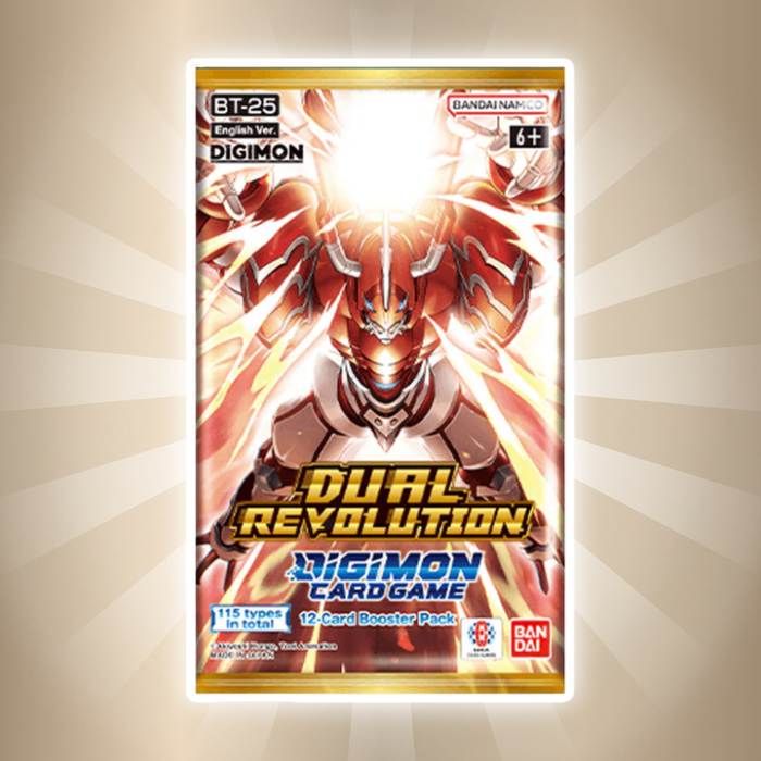 Digimon Card Game BT-25 Dual Revolution Booster Display Englisch – 24 Boosterpacks