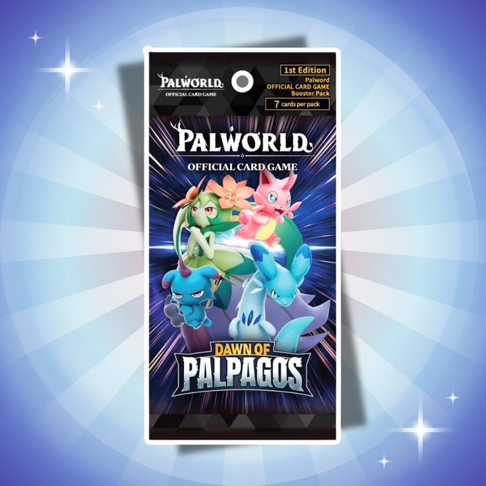 Palworld OFFICIAL CARD GAME Dawn of Palpagos Red-Blue Trial Deck TD-01 Englisch