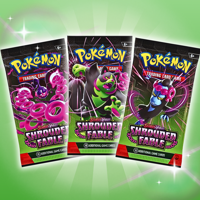 Pokémon Scarlet & Violet 6.5 – Shrouded Fable 3 Booster Blister | Englisch