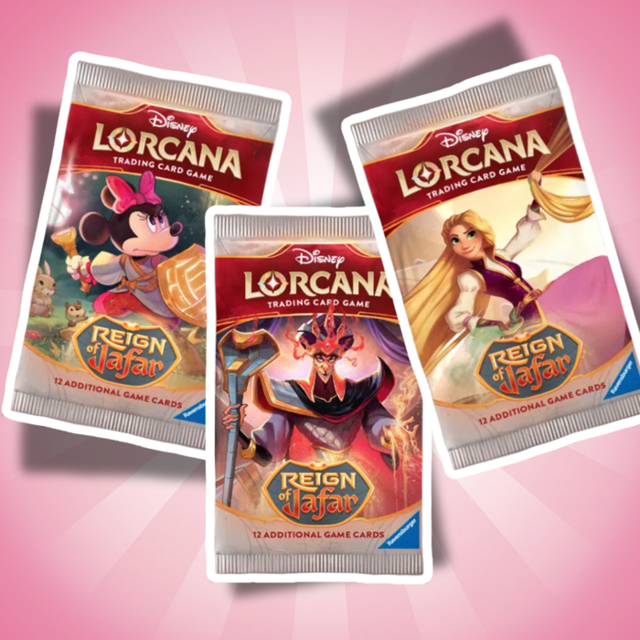 Disney Lorcana TCG Reign of Jafar Illumineer’s Trove Englisch – 8 Boosterpacks & Sammelbox