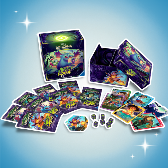 Disney Lorcana Angriff der Ranke Schatzkiste der Luminari Deutsch – Booster & Sammelzubehör
