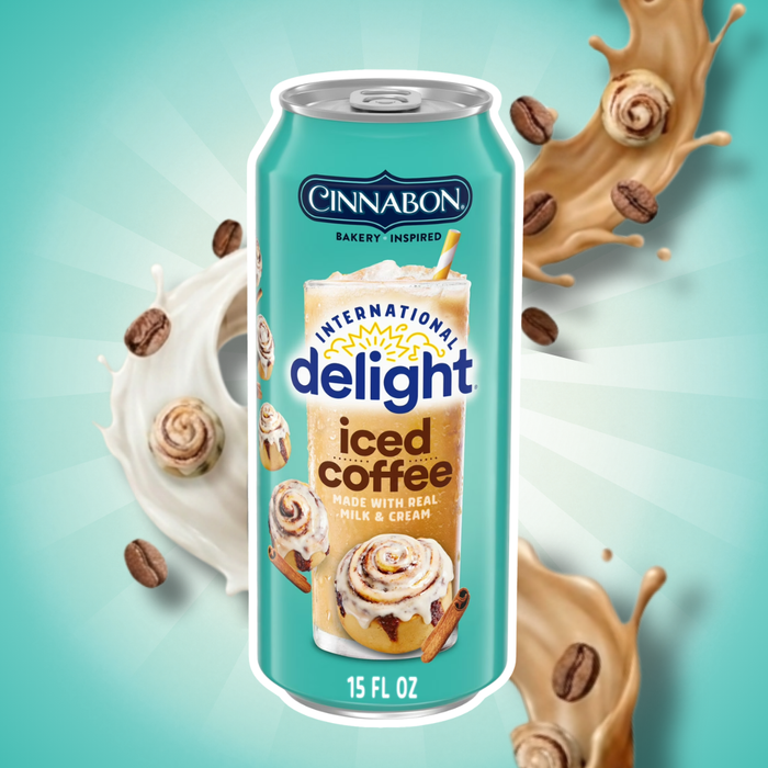 1x Cinnabon Delight Iced Coffee 443ml