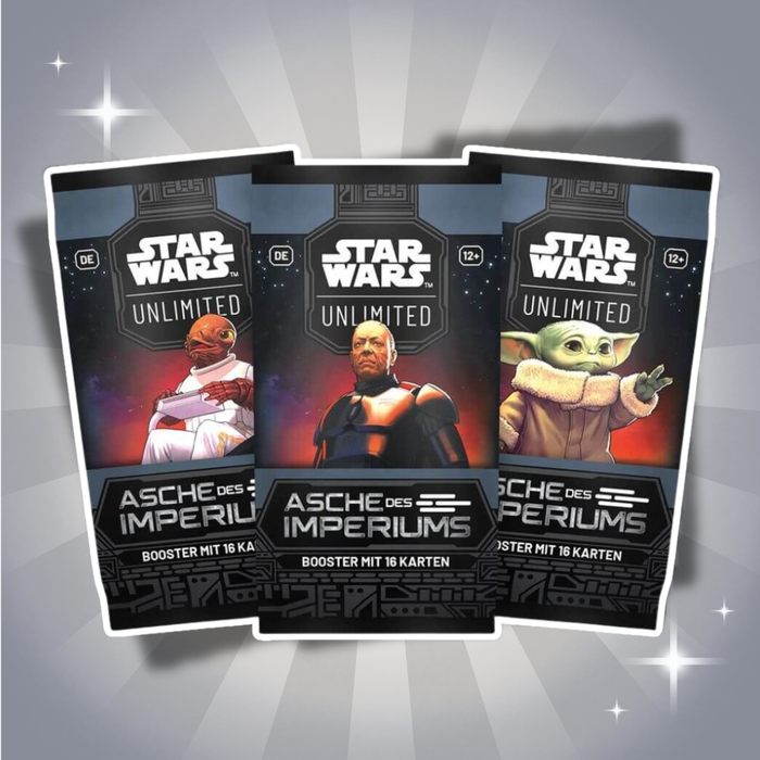 Star Wars: Unlimited Ashes of the Empire Booster Display Deutsch – 24 Booster Packs