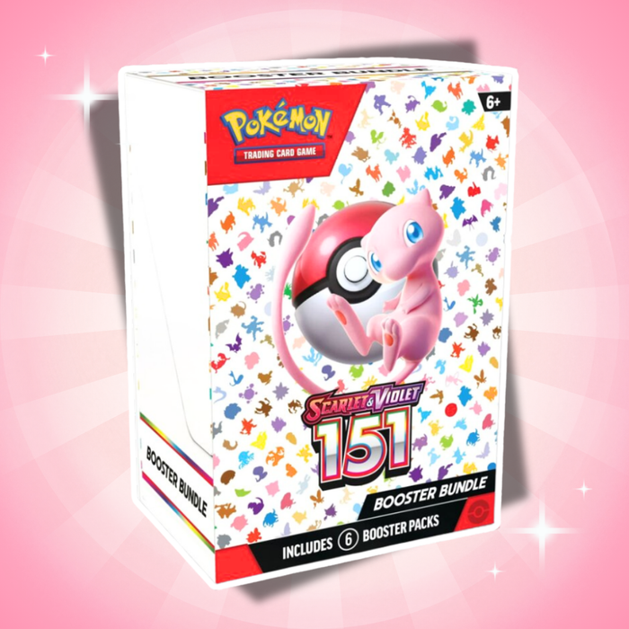 Pokémon Karmesin & Purpur 151 Booster Bundle Display Englisch – 10 Bundles / 60 Boosterpacks
