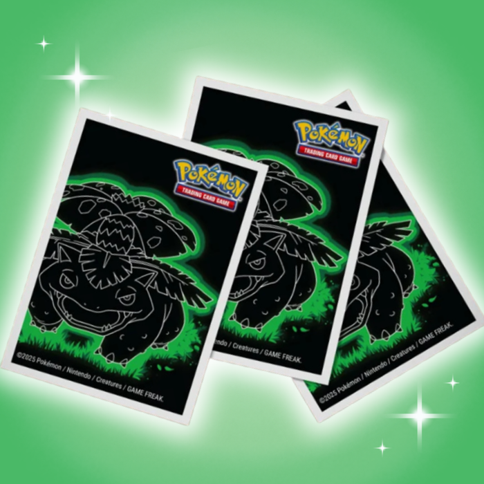 Ultra Pro – Neon Kanto Venusaur APEX Deck Protector® Sleeves | 105 Stück