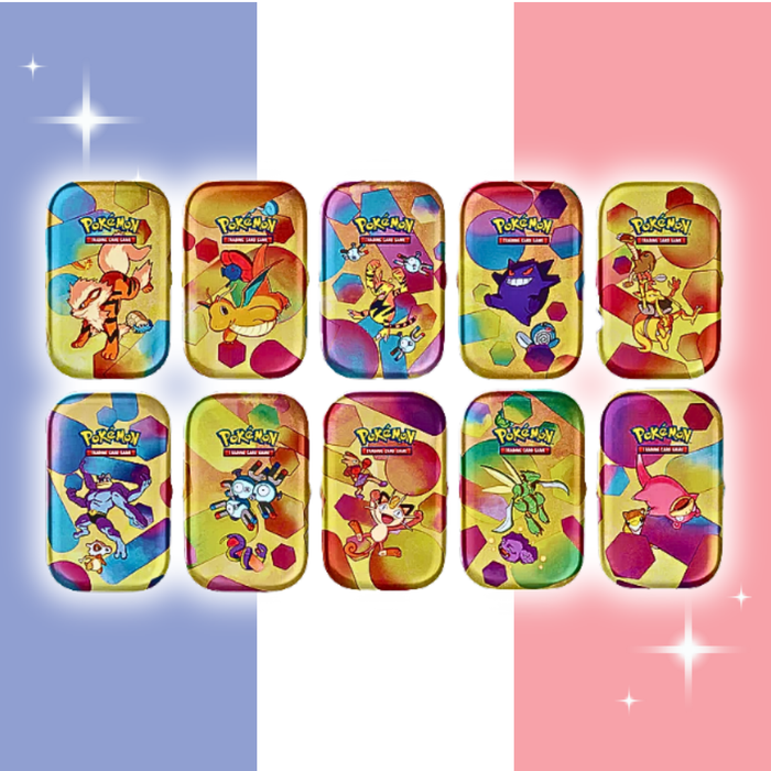 1x Pokémon 151 Mini Tin + 2 Booster Packs | Version Française | Modèle Aléatoire
