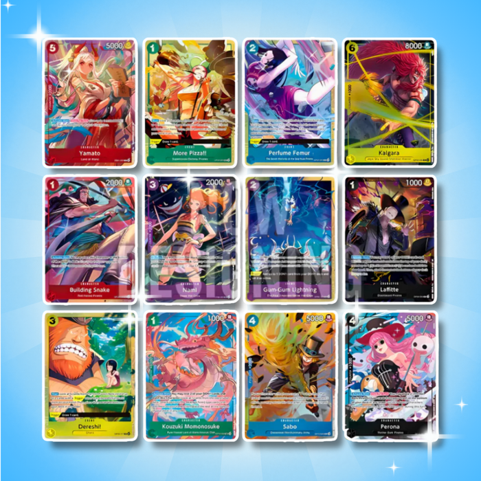 One Piece Card Game Premium Collection Best Selection Vol. 4 Englisch – 12 Alt-Art Promo-Karten