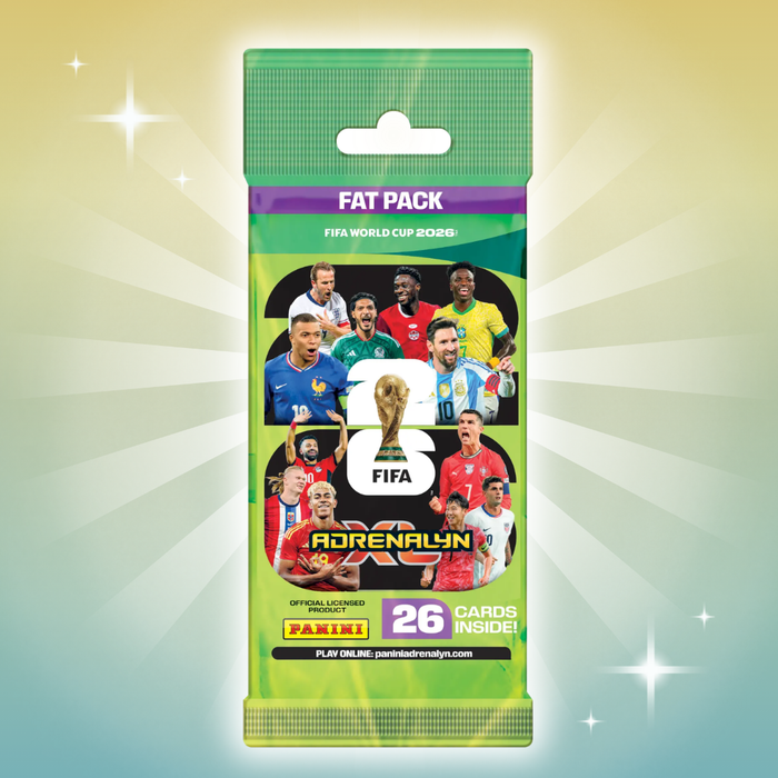 1x FIFA World Cup 2026 Adrenalyn XL Fat Pack Booster | Panini Sammelkarten