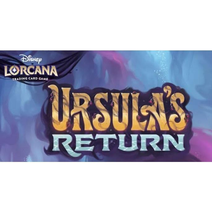 Lorcana Chapter 4: URSULAS Return Display- 24 Booster a 12 Karten - ENGLISCH + Heartforcards® Versandschutz