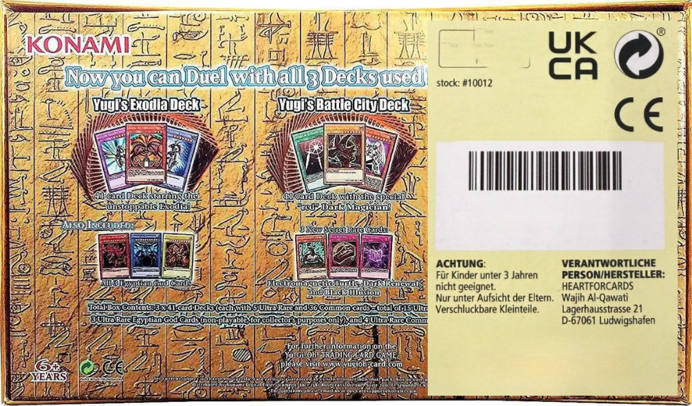 Yu-Gi-Oh! Legendary Decks II – Box 2 | Englisch| 3 Decks + Secret & Ultra Rare Karten