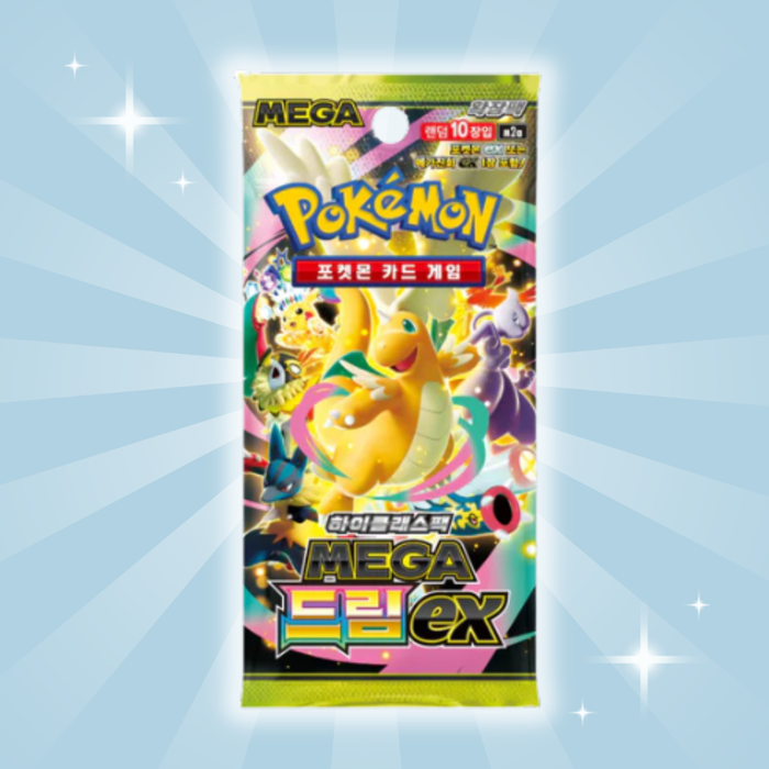 Pokémon Mega Dream ex – Booster Display | Koreanische Version | 100 Karten