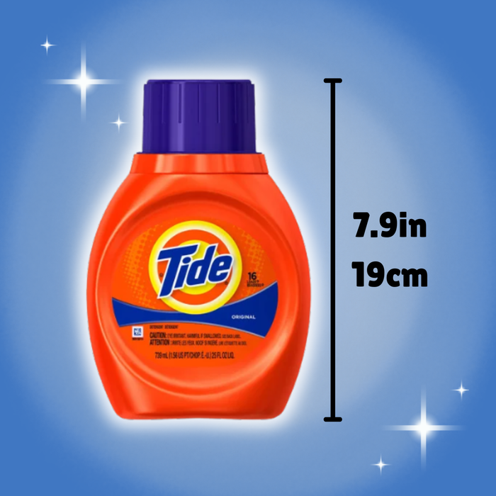 Tide Flüssigwaschmittel Original – 739 ml – Amerikanische Sauberkeit