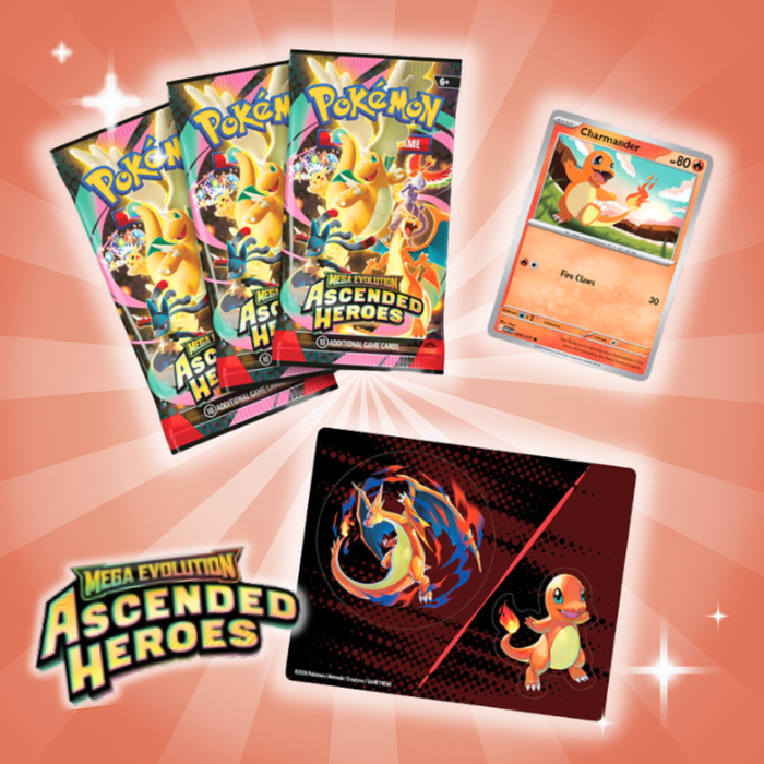 Pokémon ME02.5 – Ascended Heroes Tech Sticker Collection (Red) | 3 Boosterpacks | English Version