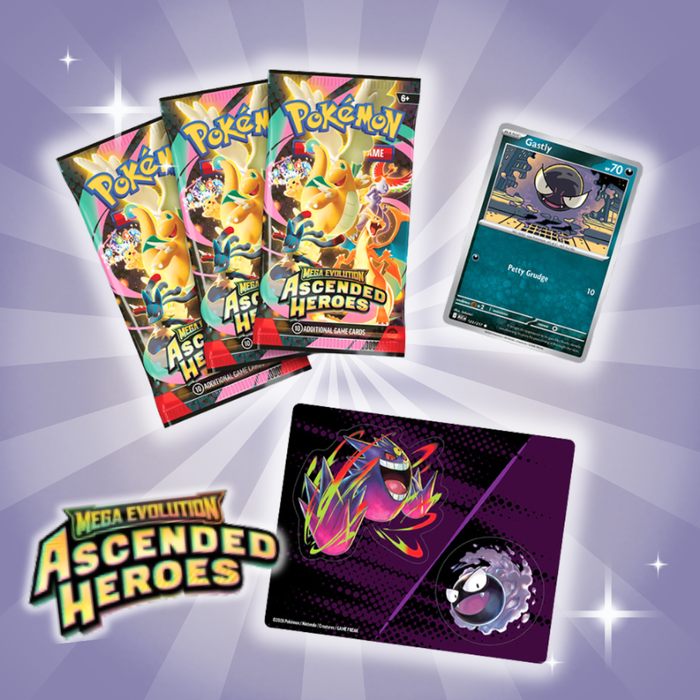Pokémon ME02.5 – Ascended Heroes Tech Sticker Collection (Purple) | 3 Boosterpacks | English Version