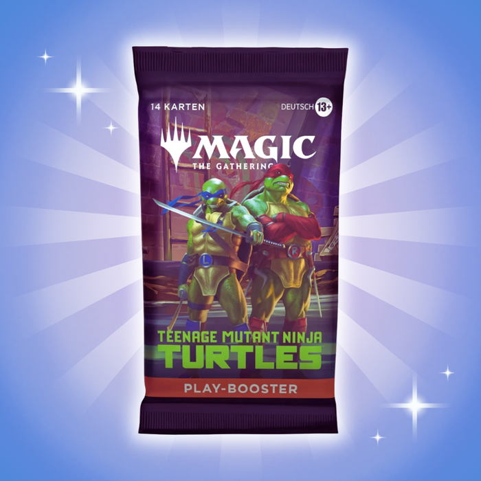 1x Magic: The Gathering – Teenage Mutant Ninja Turtles Booster | Deutsch | 14 Karten
