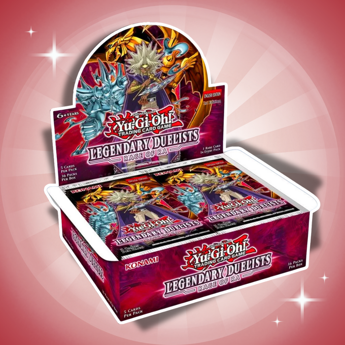 Yu-Gi-Oh! Legendary Duelists: Rage of Ra Display Englisch – 36 Booster à 5 Karten