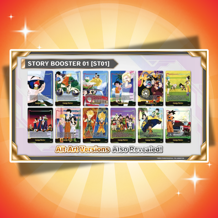 Dragon Ball Super Card Game Fusion World Story Booster ST01 Display Englisch – 20 Booster