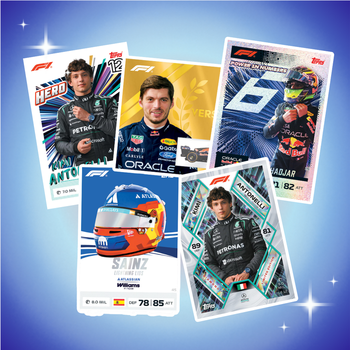 2× Topps Formula 1 Turbo Attax 2026 Booster Deutsch – 24 Trading Cards