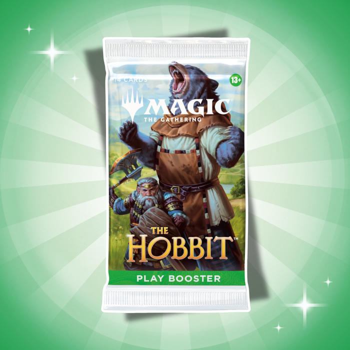 3x Magic: The Gathering The Hobbit Play Booster Englisch – 3 Boosterpacks mit je 14 Karten