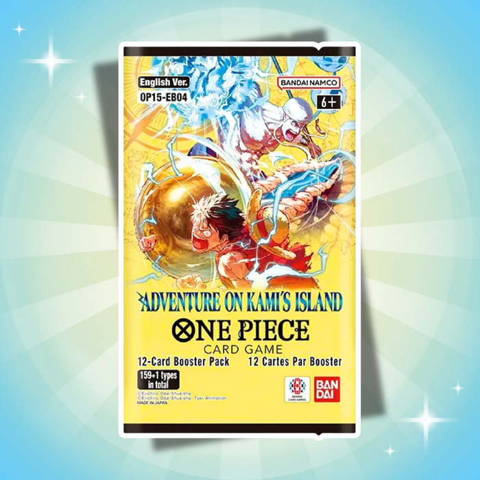 One Piece Card Game Illustration Box IB-07 Englisch – 4 Booster + 2 exklusive Promo Karten