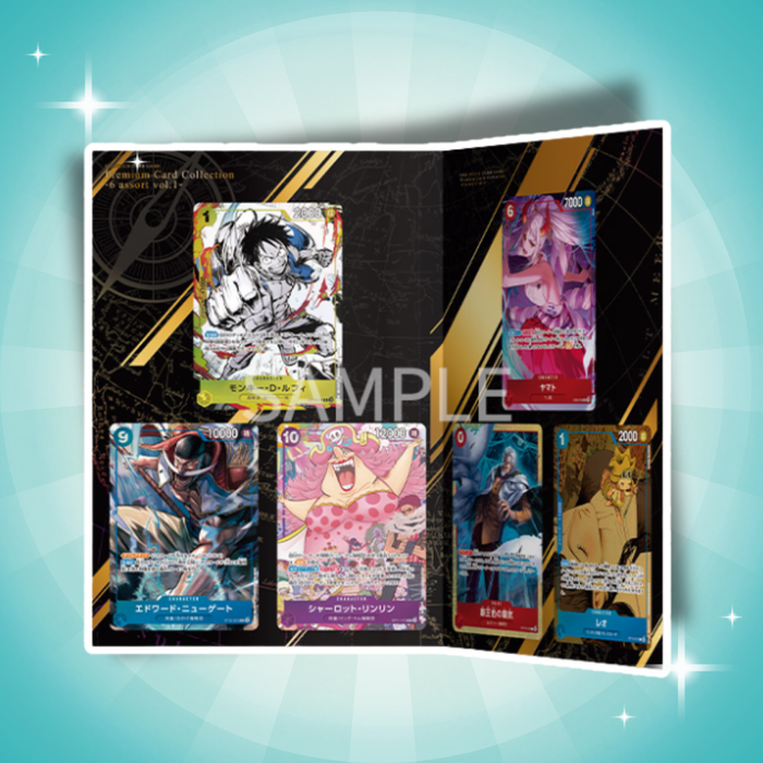One Piece Card Game Premium Card Collection Best Selection Vol.6 Englisch – 12 Premium Foil Karten