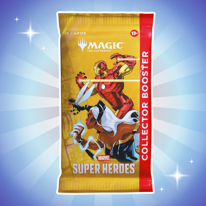 Magic: The Gathering Marvel Super Heroes Draft Night Englisch – 12 Play-Booster + 1 Collector-Booster