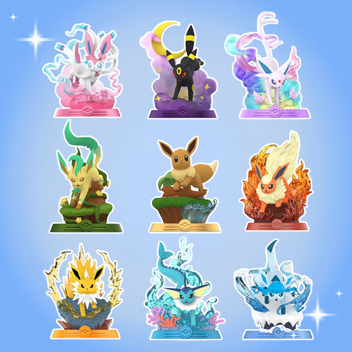 1x Pokémon Funism Figure – Adventure Eeveelution Blind Box | Zufällige Figur (1 von 9 Designs)