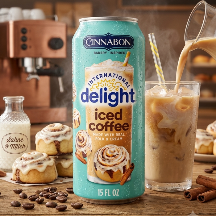 1x Cinnabon Delight Iced Coffee 443ml