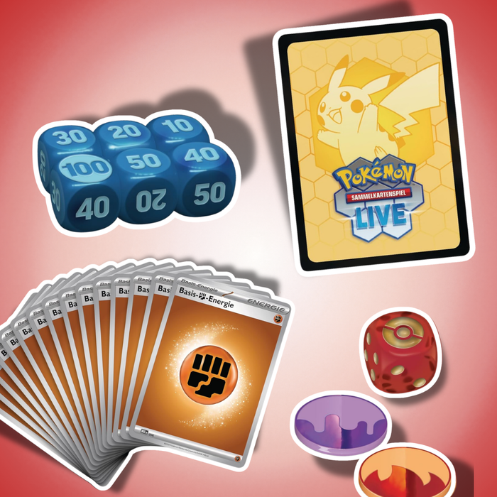 Pokémon TCG Liga-Kampfdeck Mega-Lucario-ex Deutsch – Spielfertiges 60-Karten-Deck