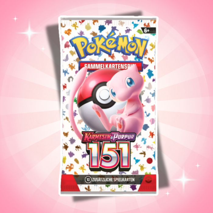 Pokémon Karmesin & Purpur 151 Booster Bundle Display Deutsch – 10 Bundles / 60 Boosterpacks