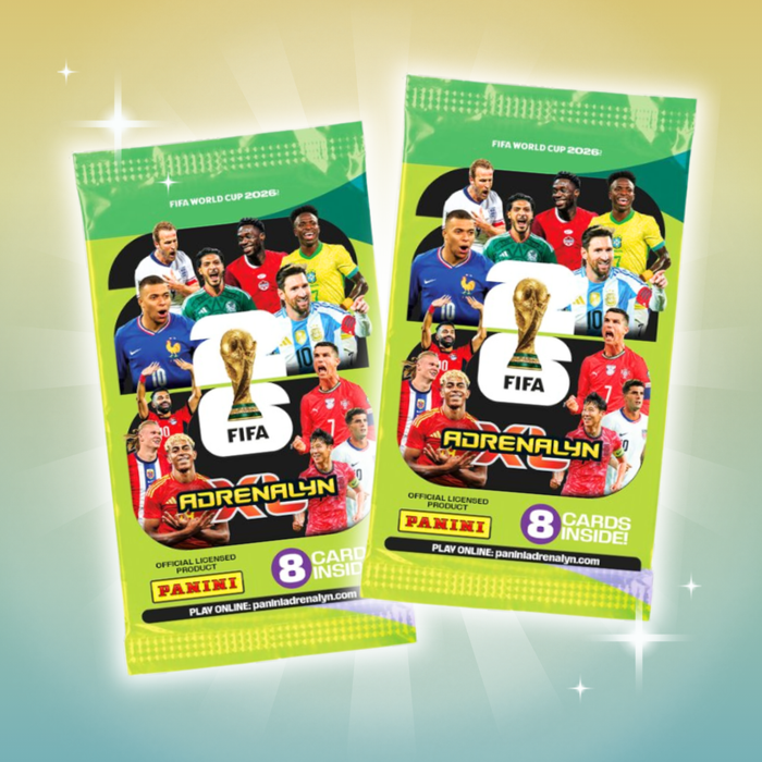 2x FIFA World Cup 2026 Adrenalyn XL Booster | je 8 Karten | Panini Sammelkarten