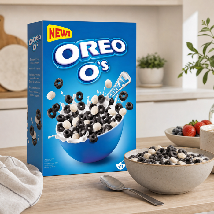 Oreo O's Cereal Frühstückscerealien mit Kakao-Geschmack 350g
