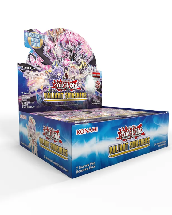 Yu-Gi-Oh! Valiant Smashers Display Deutsch – Booster Display mit 24 Packs