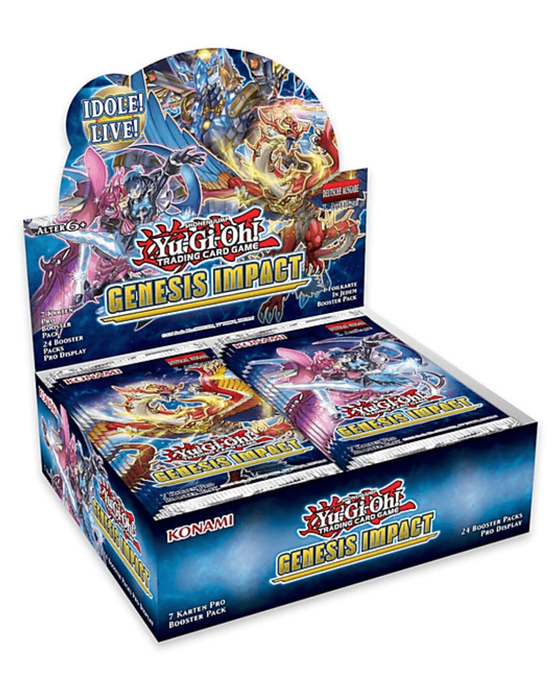 Yu-Gi-Oh! Genesis Impact Display Deutsch – Booster Display mit 24 Packs