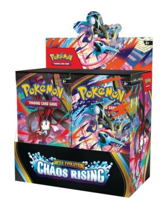 Pokémon Chaos Rising Booster Box ENG – Display mit 36 Booster Packs