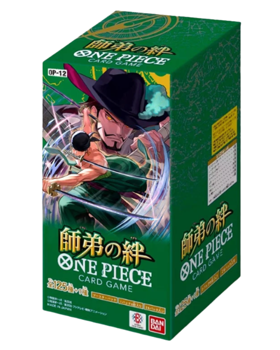 One Piece Card Game OP-12 Legacy of the Master Display Koreanische Version – Booster Box mit 24 Packs