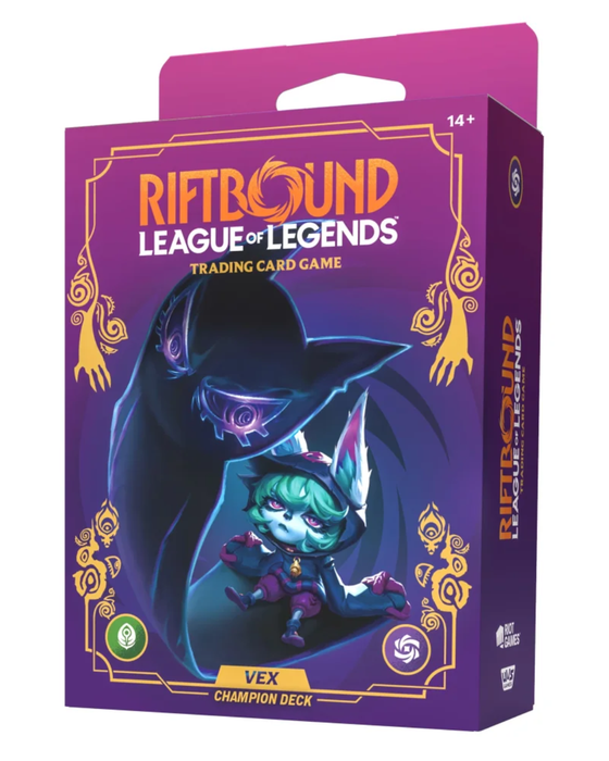Riftbound: Vex Champion Deck Englisch – Vorgefertigtes Starter Deck
