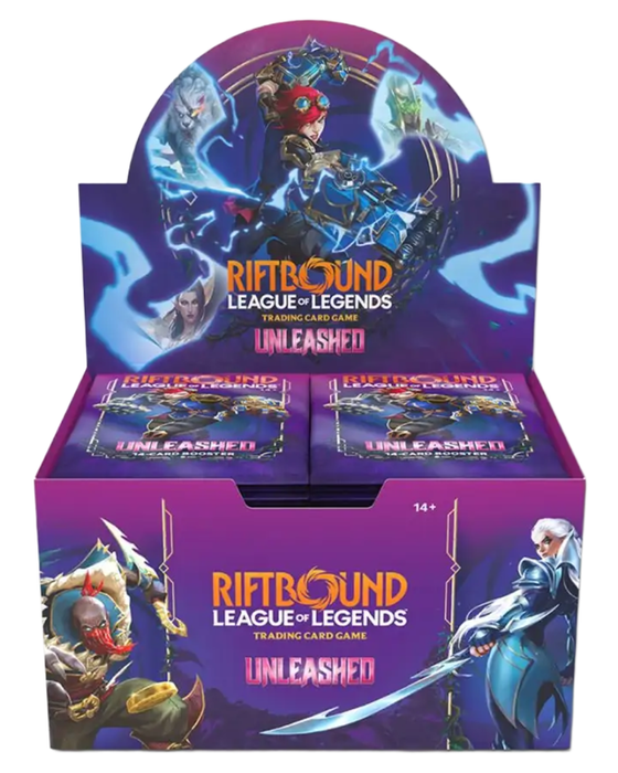 Riftbound: Unleashed Booster Box Englisch – 24 Booster Packs