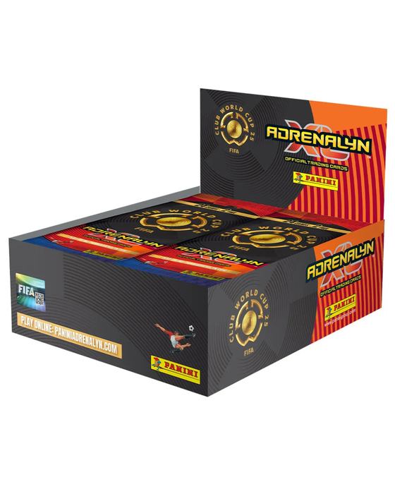 Panini FIFA Club World Cup 2025 Adrenalyn XL Fat Pack Display – 10 Fat Packs