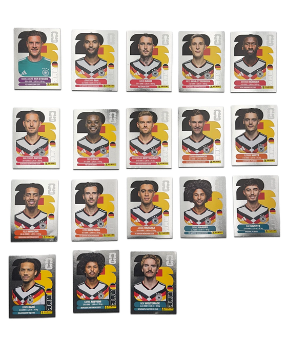 Panini FIFA World Cup 2026™ DFB Team Special Set – 10 Glitzer Sticker Tüten