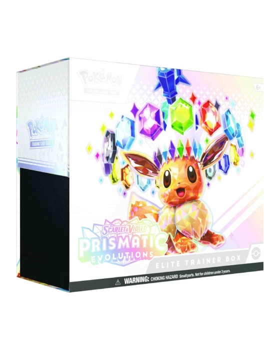 Pokémon Prismatic Evolutions Elite Trainer Box Englisch – Scarlet & Violet ETB