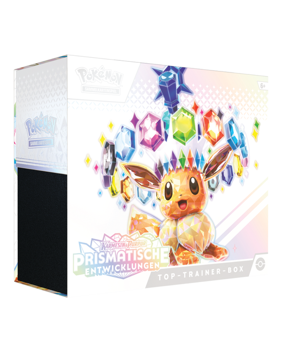 Pokémon Prismatische Entwicklungen Top-Trainer-Box Deutsch – Scarlet & Violet Elite Trainer Box