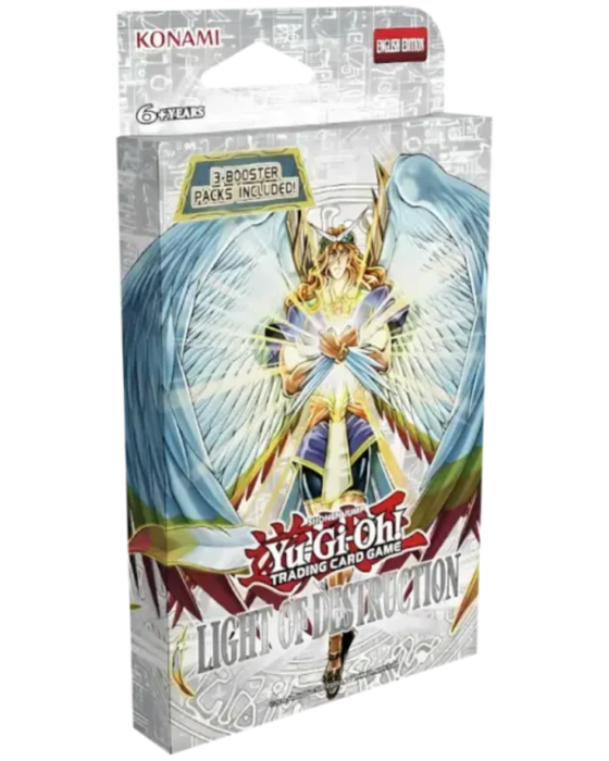 Yu-Gi-Oh! Light of Destruction 2024 Reprint Special 3-Pack Tuckbox Englisch – Booster Set