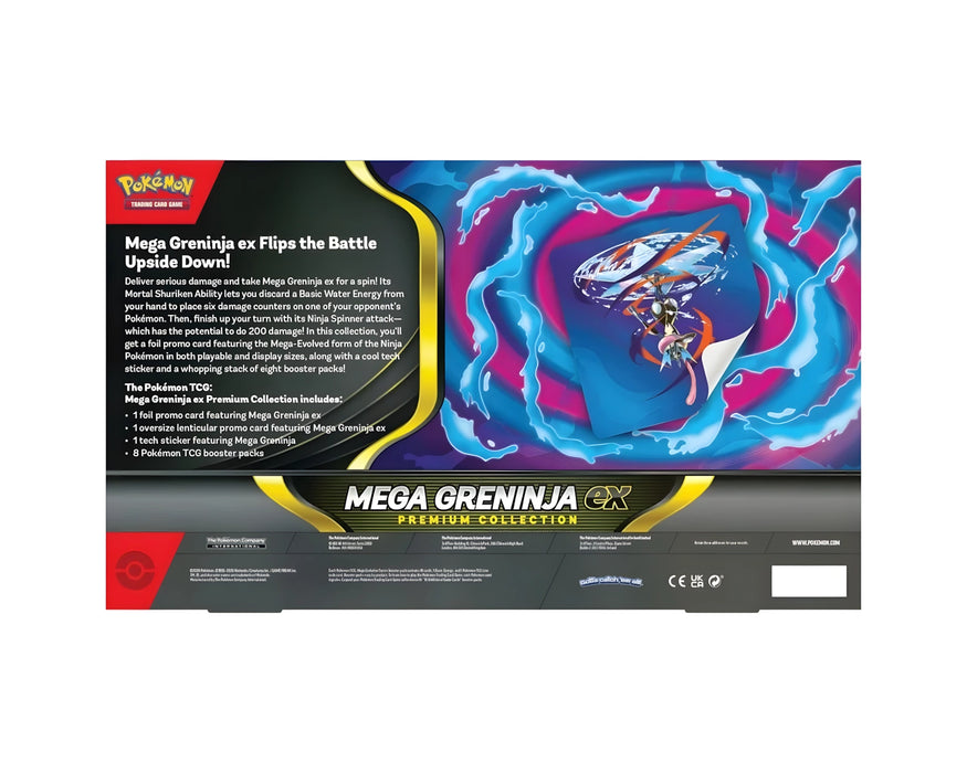 Pokémon TCG Mega Greninja ex Premium Collection – Englisch