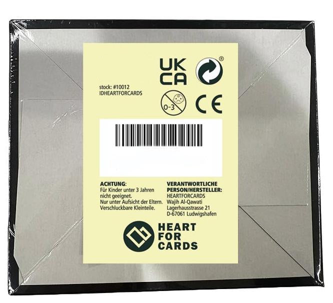 The Acrylic Box – Premium 6MM Schutzcase für Pokémon Elite Trainer Box (ETB) | UV-Schutz & Magnetverschluss | Glasklar & Stabil + Heartforcards® Versandschutz