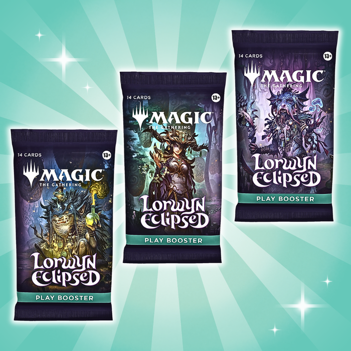 3x Magic: The Gathering – Lorwyns Eclipsed Play Booster | English Version | 3 Packs