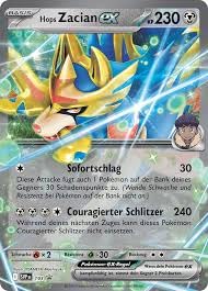 Pokémon Karte Zacian ex – SVP193 – Deutsch – Promo Karte aus Karmesin & Purpur – Boosterfrisch – Einzelkarte für Sammlung & Decks