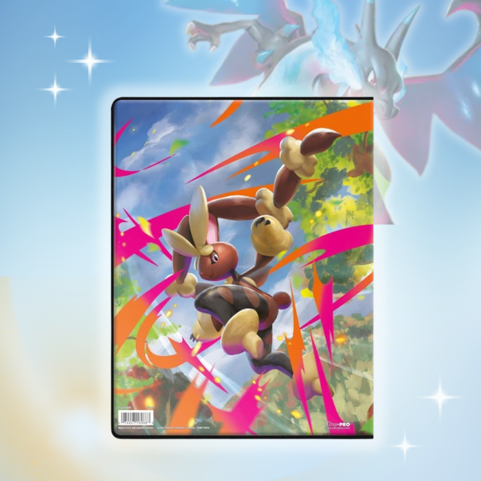 Pokémon ME02 – 9 Pocket Portfolio – Offizielle Sammelmappe zur sicheren Aufbewahrung von Pokémon-Karten, Ideal für Sammler und Spieler