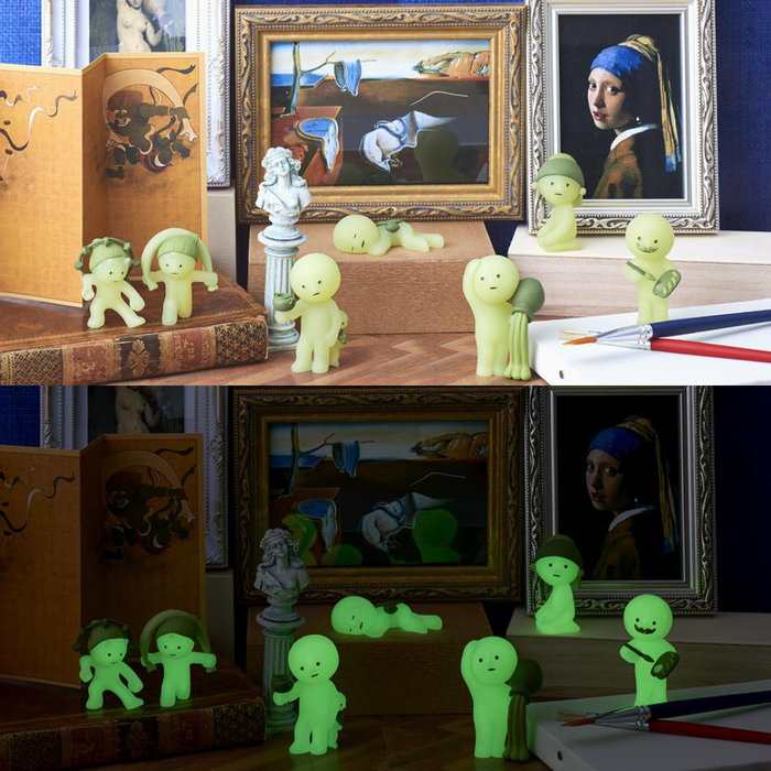 Original Smiski Museum-Serie – Leuchtende Sammelfigur | Blindbox