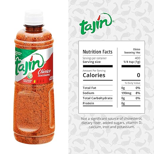 Tajín Clásico Chili-Limettengewürz, 400 gramm, 1 Stück